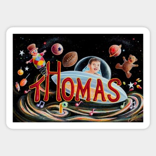 Thomas's Soft Landing Sticker
